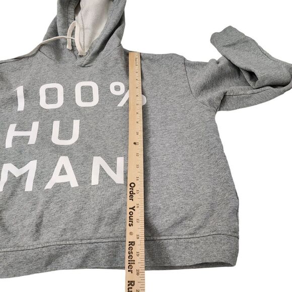 Everlane Sweater Womens Small Gray 100% Human Hoodie Pullover Sweatshirt Cotton - Picture 7 of 7